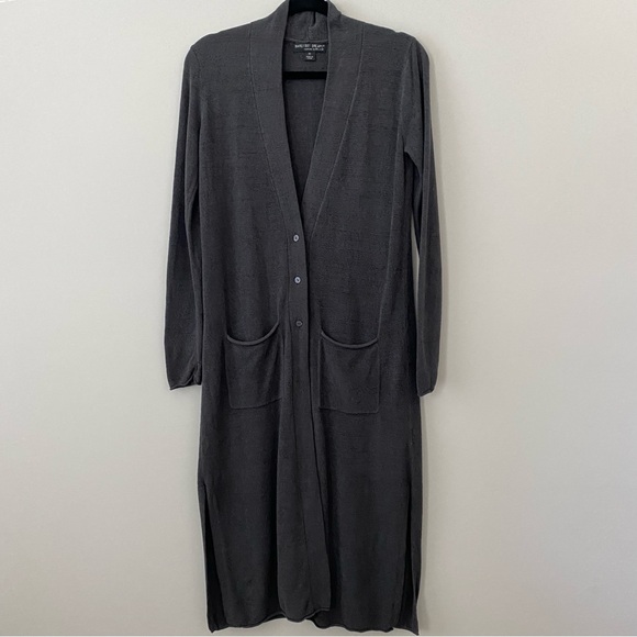 Barefoot Dreams 496 Cozychic Ultra Lite Long Duster Cardigan - Picture 3 of 11